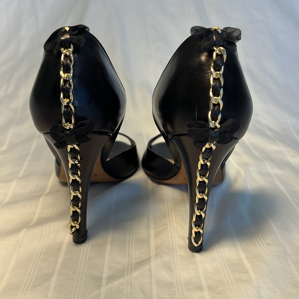 Chloe shoes. Preloved. Good condition. 4 inches heels . Beautiful chain details